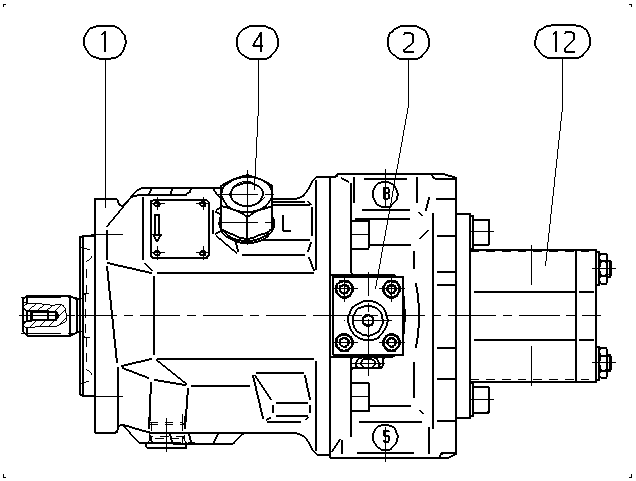 AA10VO100DG/31R-PSC12G10 — Rysunek