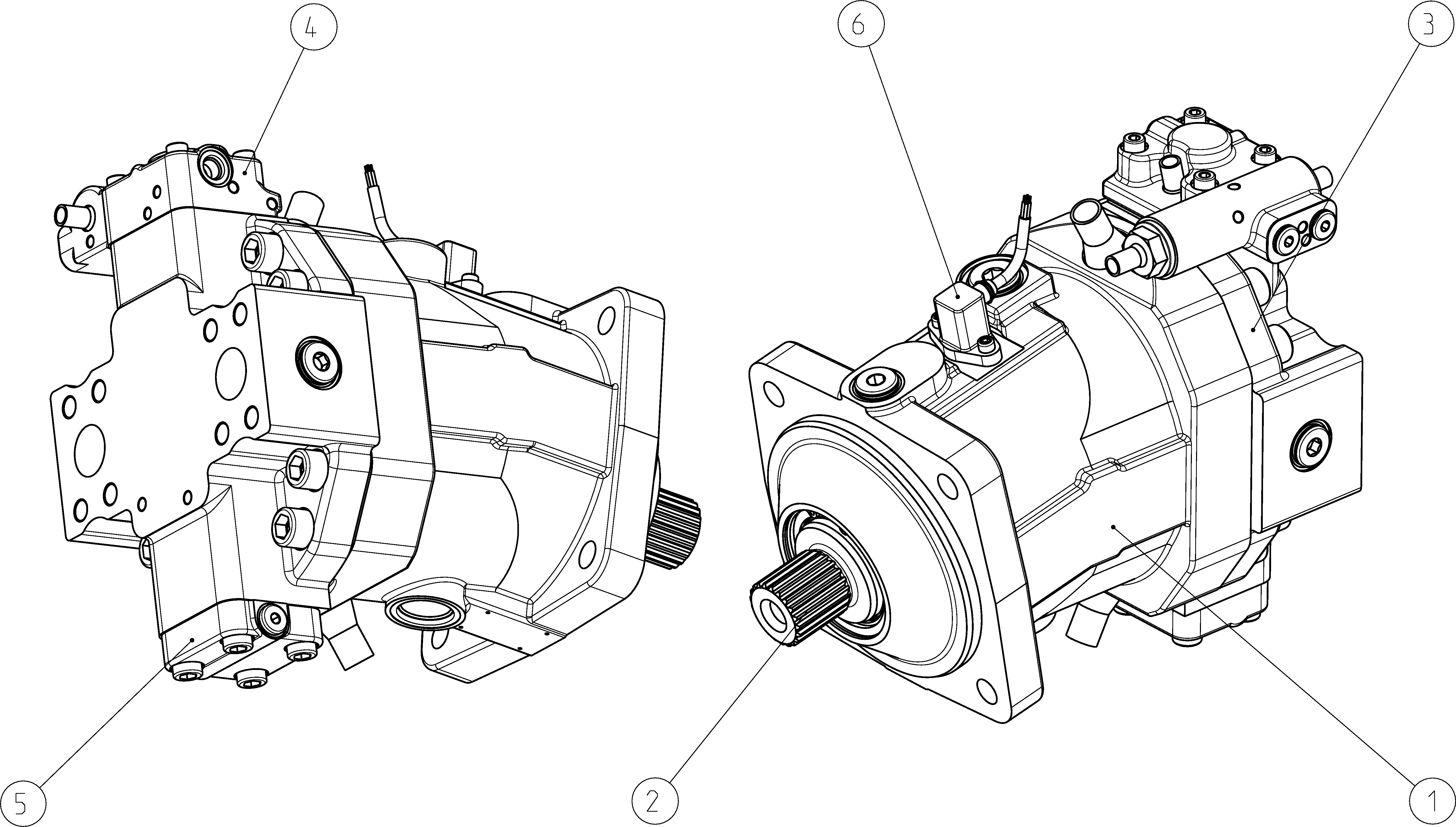 A6VM170HP5D20001G/71MWV0R4A110H-S — Rysunek