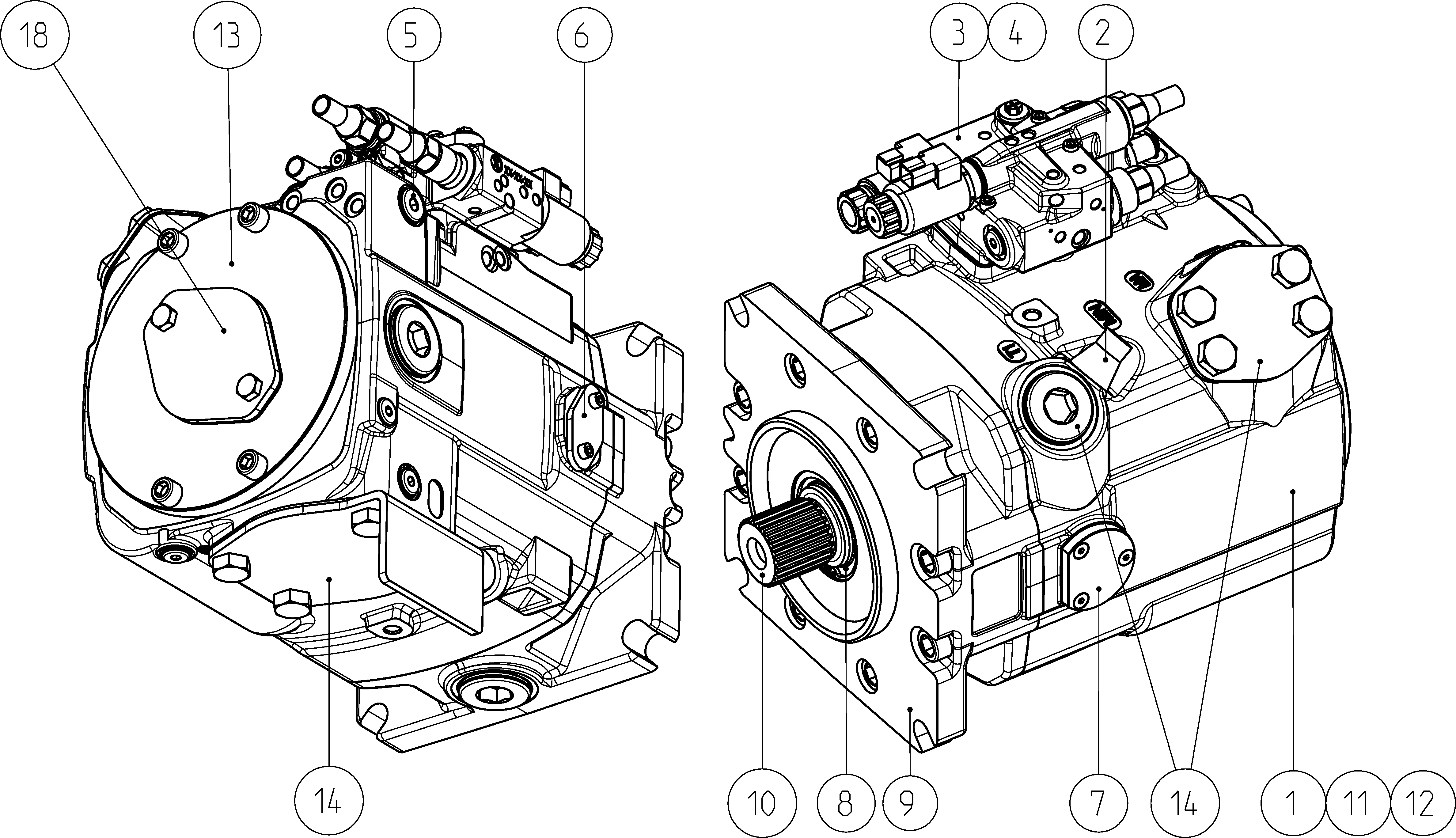 LA11VO210L4S4AP0/40MRVE4A21EA7S30-SE — Rysunek