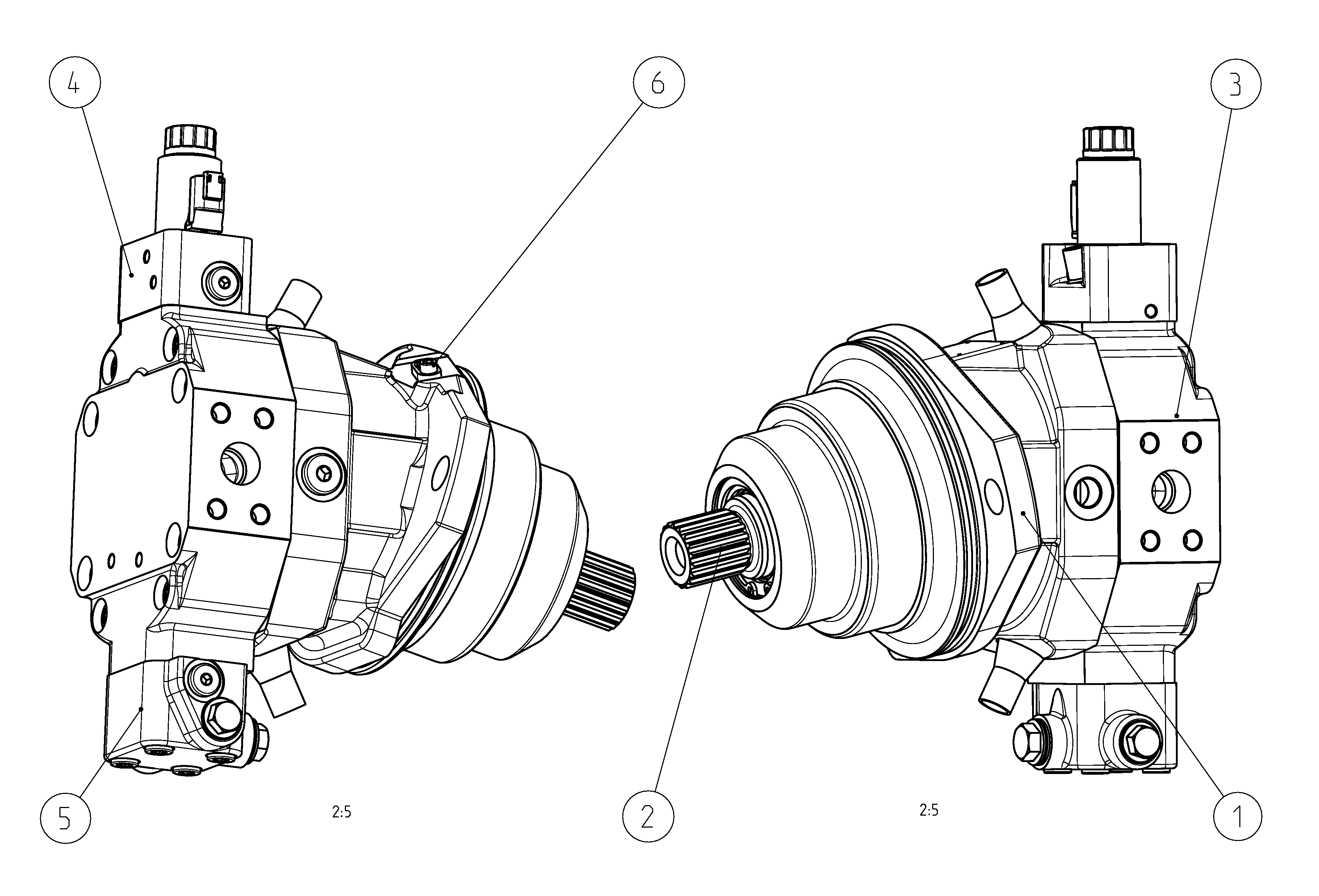 A6VE80EP1/63W-VAL027UPB — Rysunek