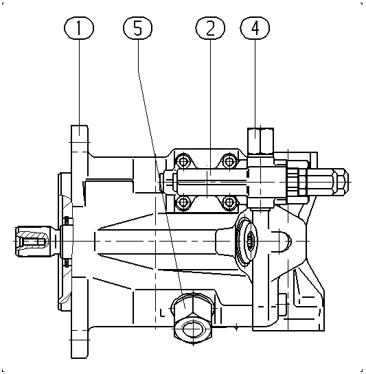 AL A10V O 28 DFR /52R-VSC12N00 -SO724 — Rysunek