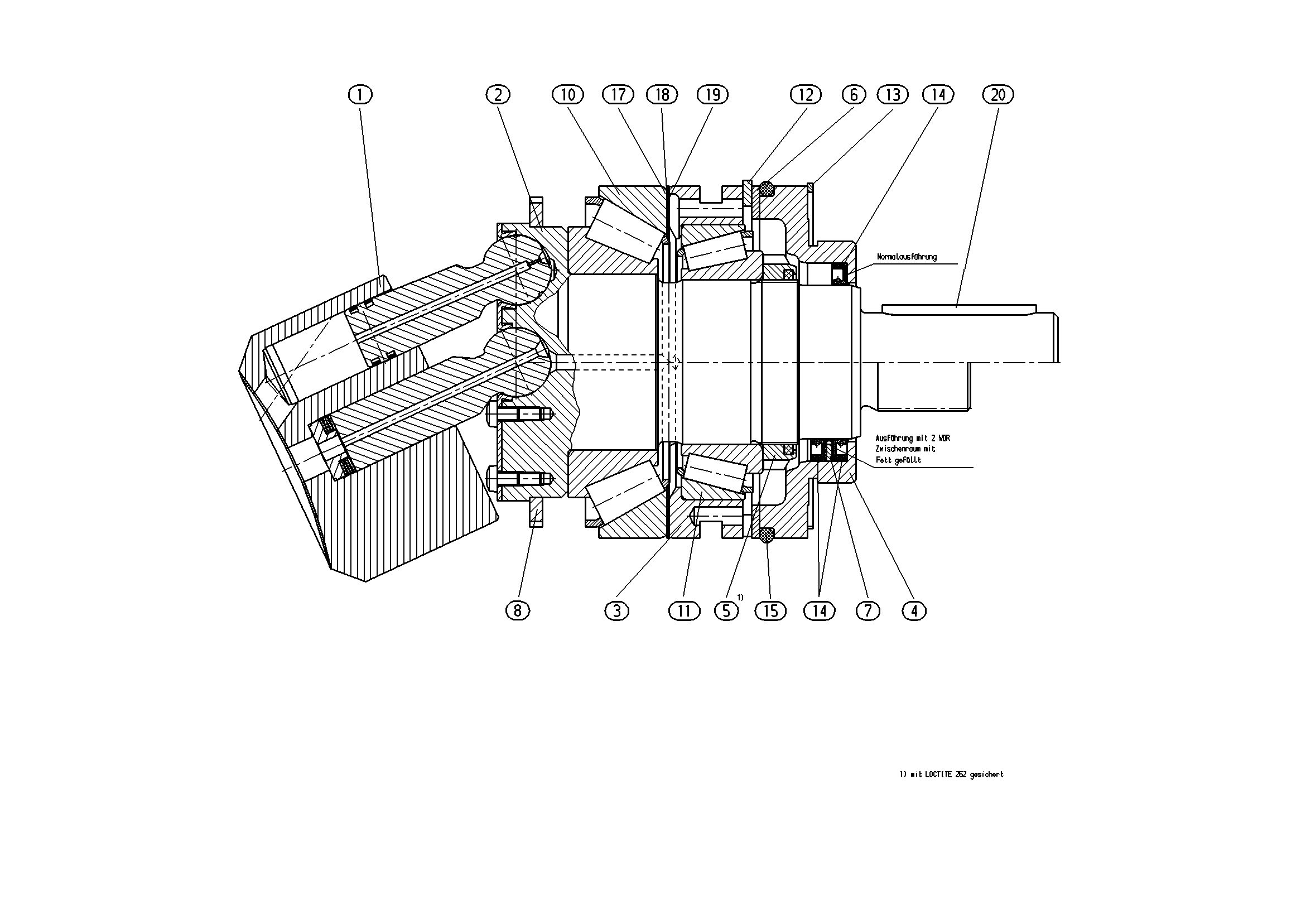 MECHANIZM NAPĘDOWY — Rysunek