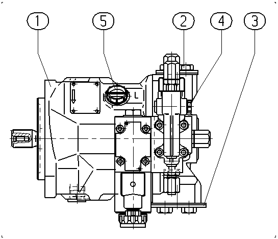 AL A10V O 28 DFR /31R-PSC62N00 -S1270 — Rysunek