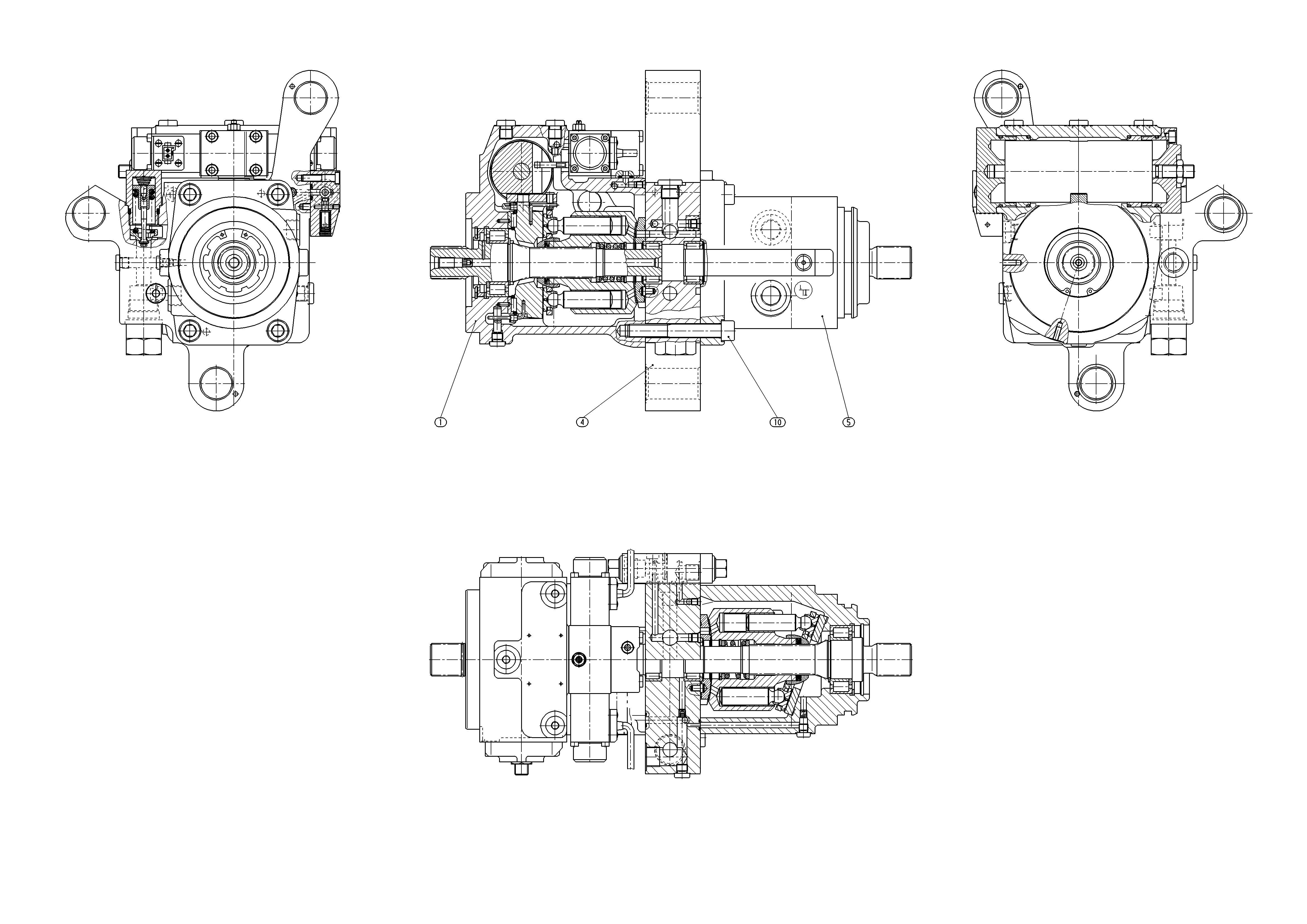 A4VG40EP1/X+A4FM40/X-ECCOM1,8-DFA-W — Rysunek