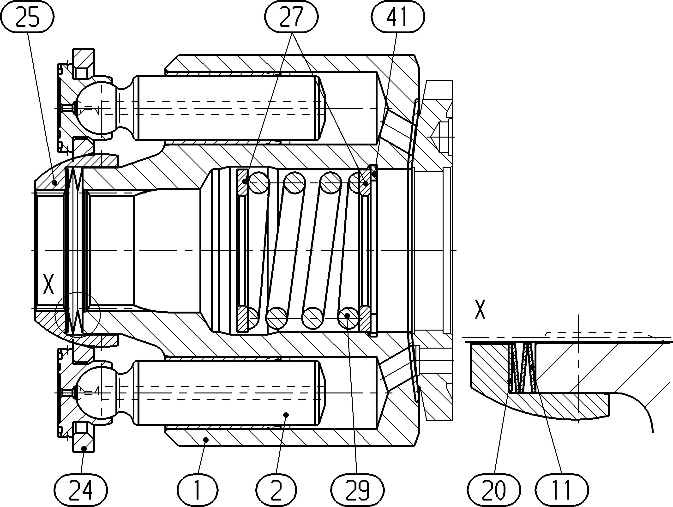 MECHANIZM NAPĘDOWY — Rysunek