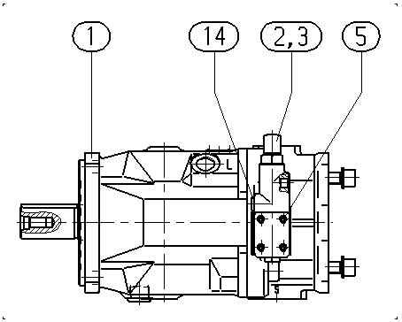 A A10VSO140 DFR1/31R-PPB12K07 -SO355 — Rysunek