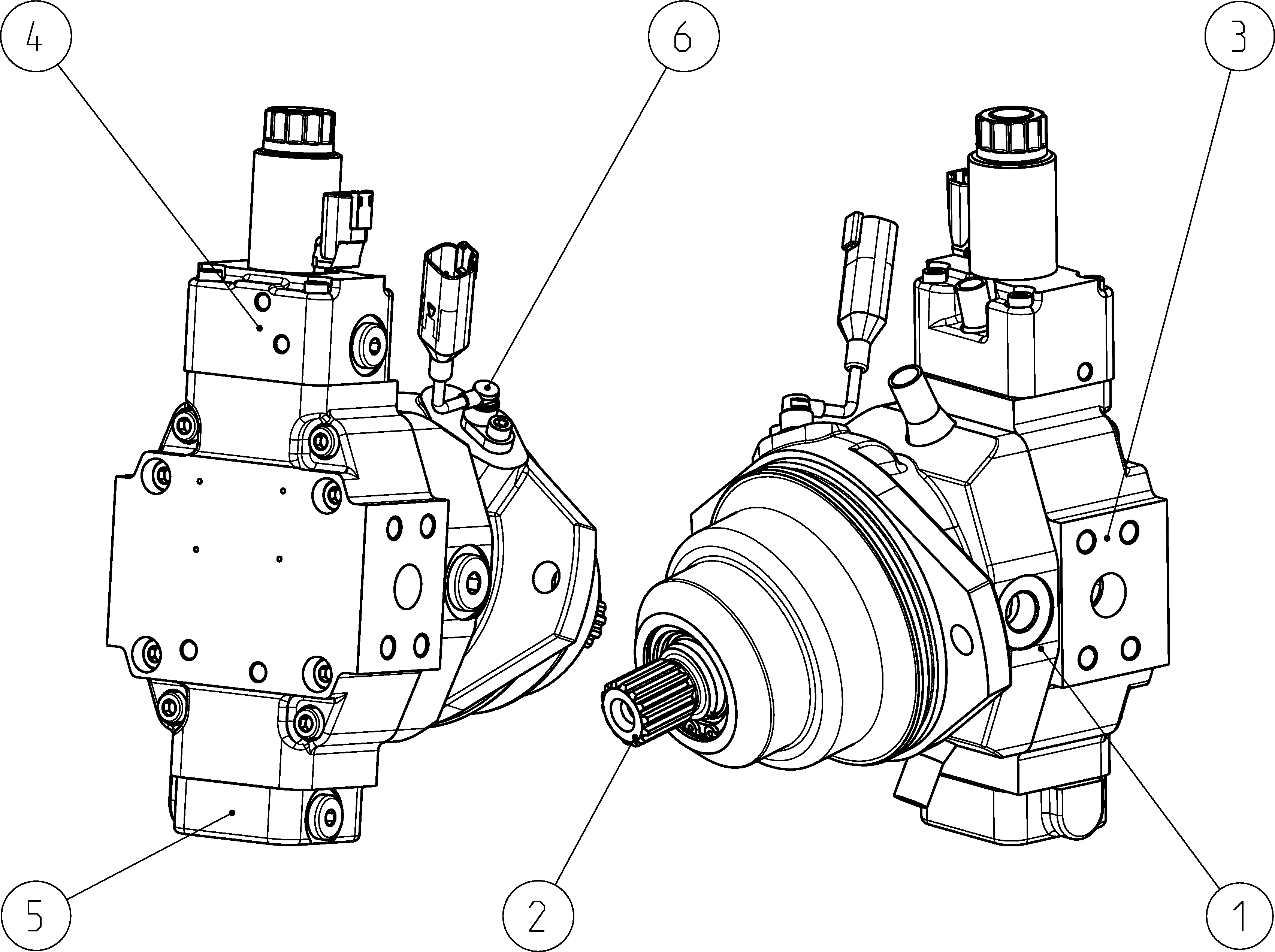 A6VE28EP1/63W-VAL020VPB — Rysunek