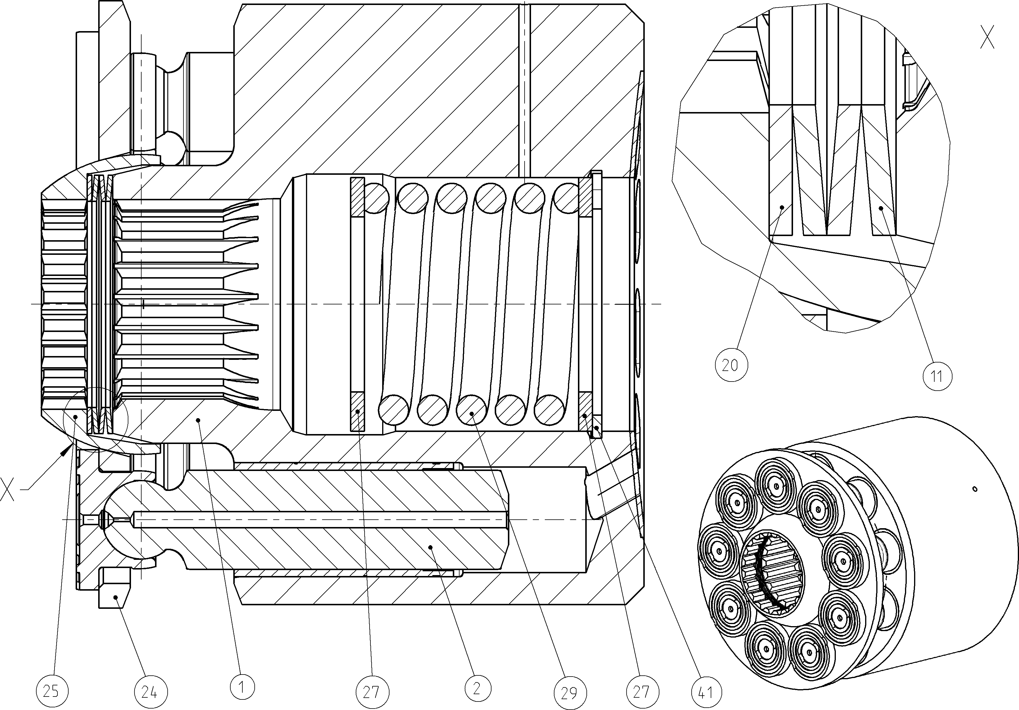 MECHANIZM NAPĘDOWY — Rysunek