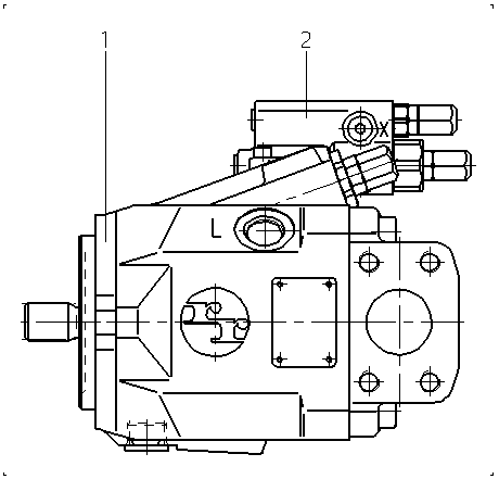 AAA10VO45DFR1/50R-PUC62N00 — Rysunek
