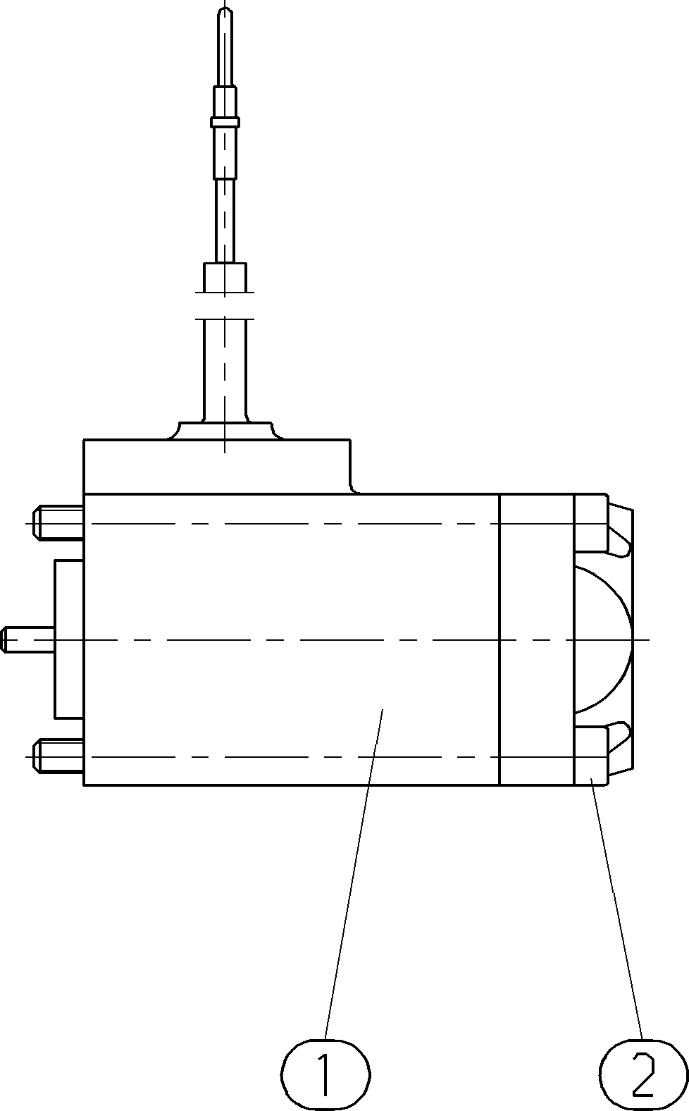 ELEKTROMAGNES PRZEŁĄCZAJĄCY — Rysunek