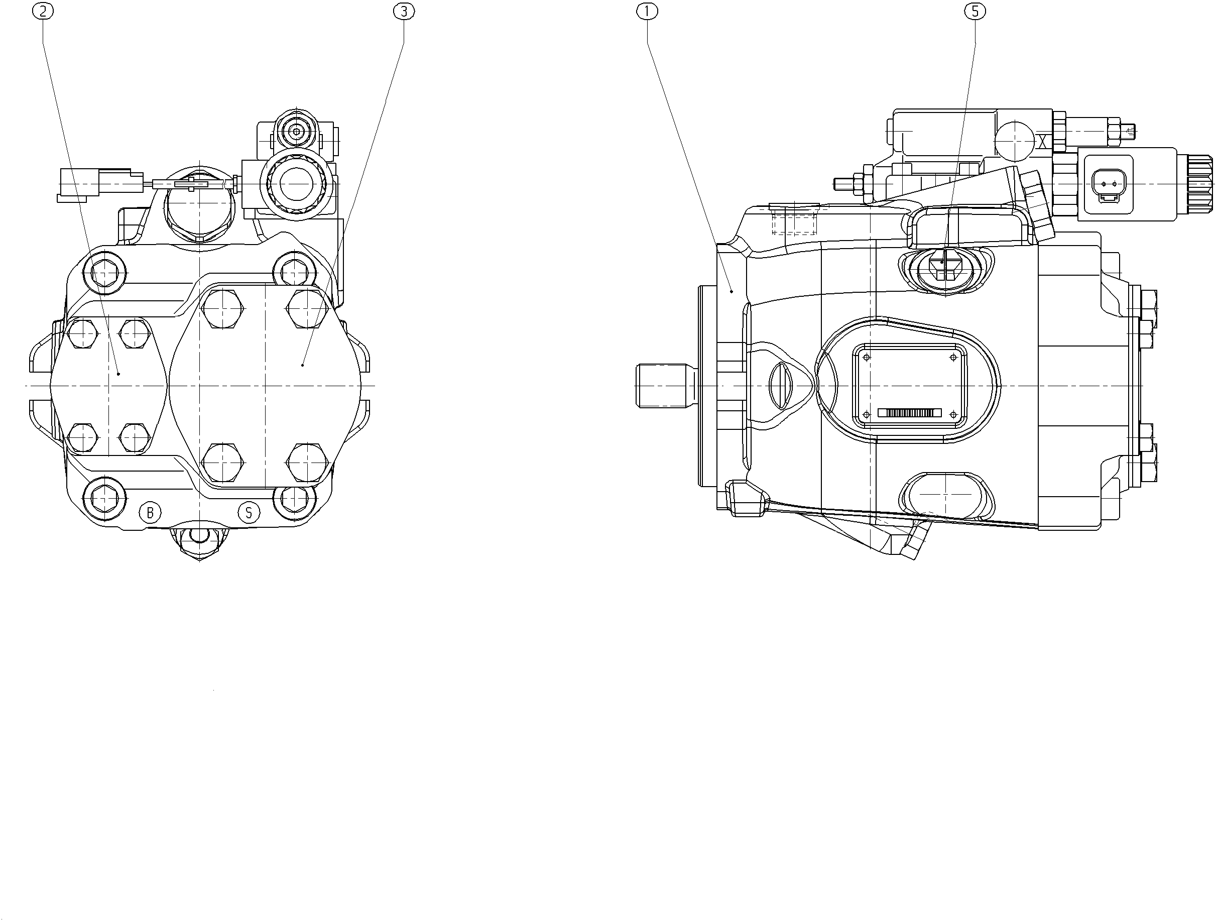 AL A10V O 63ED 71/53L-VUC11N00T — Rysunek