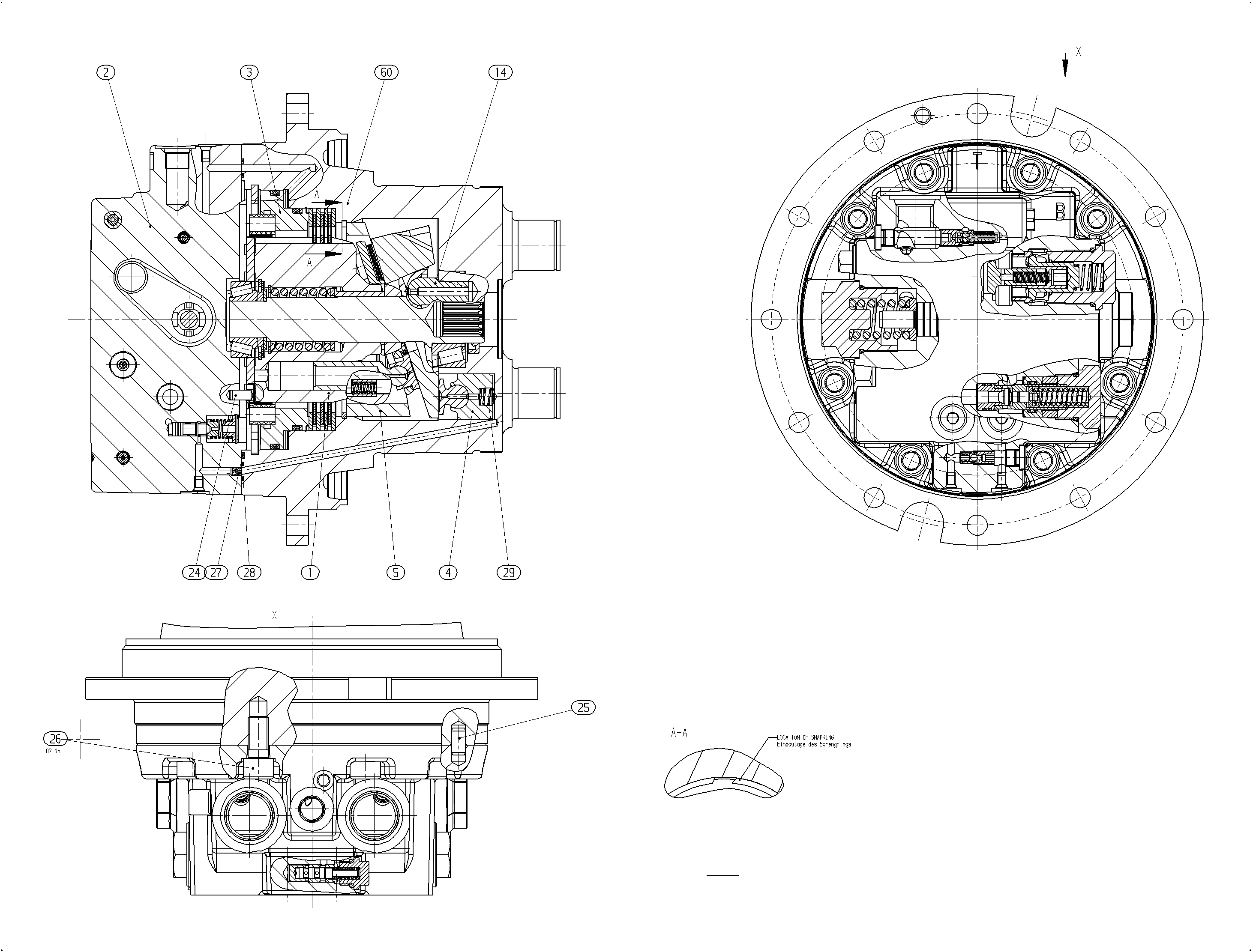 A10VT45HZ/10W225-NN31B010 — Rysunek