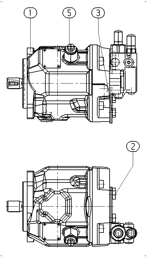 AL A10V O 28 DR /31R-PSC11N00 — Rysunek