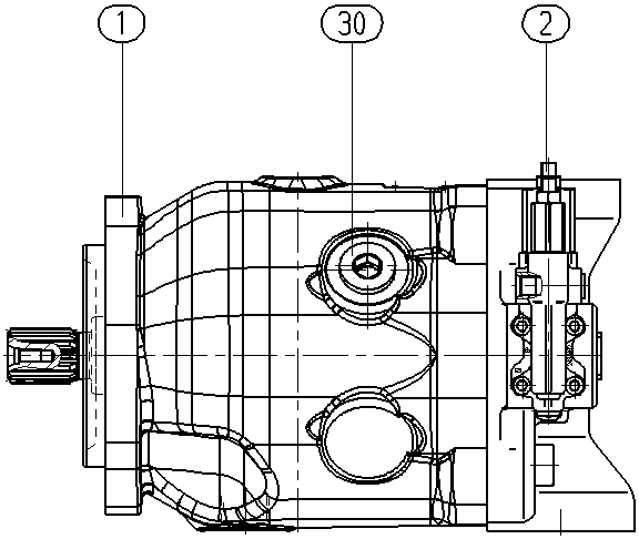AL A10VO110 DRS /32R-VUC12N00 -S5663 — Rysunek