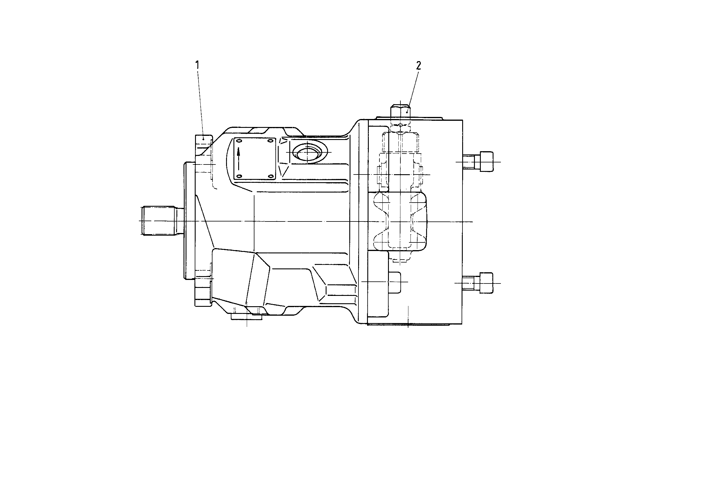 AA10VO45+DR/31L-VSC12K01-SO77 — Rysunek