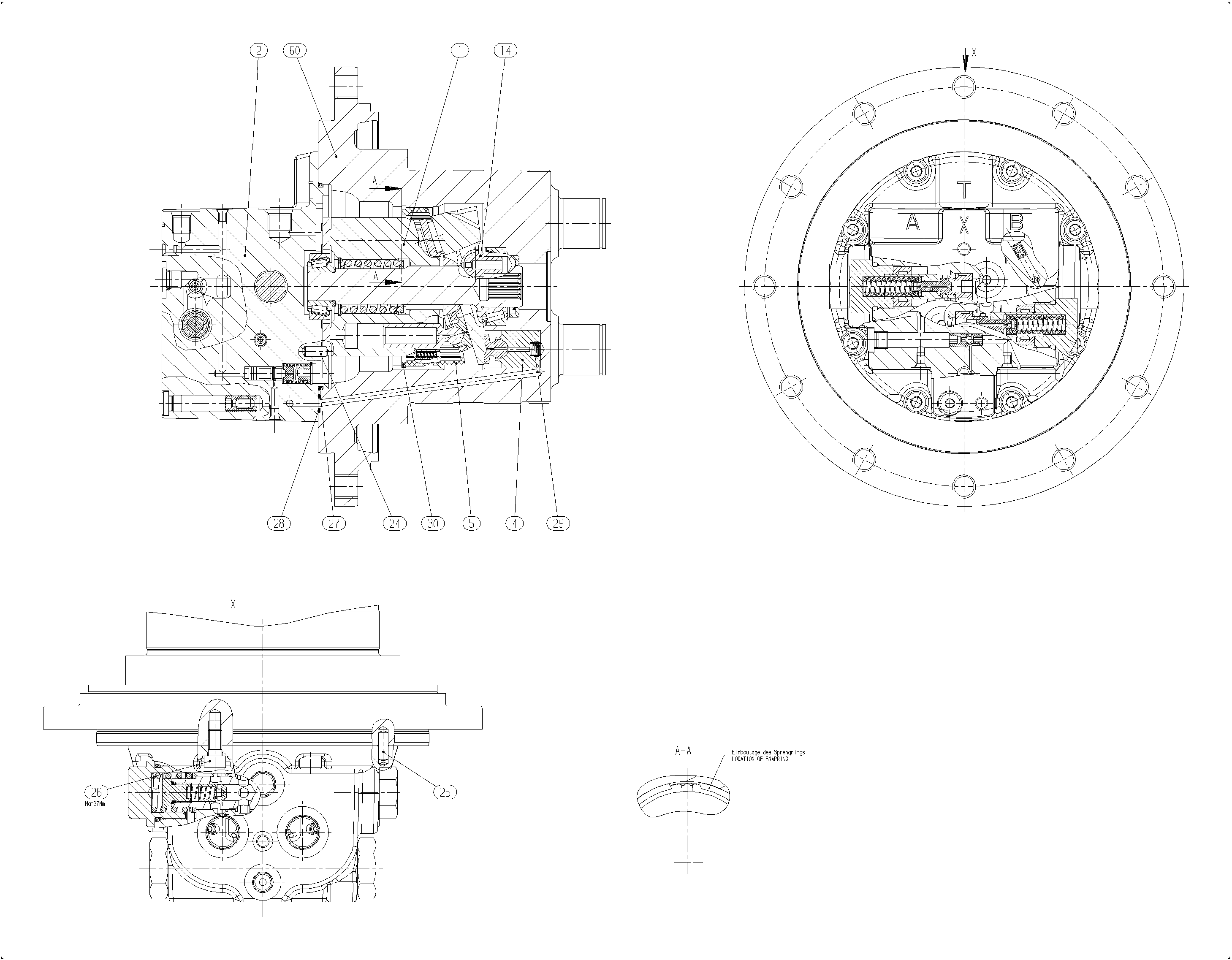 A10VT28HZ/10W158-NN81N000 — Rysunek
