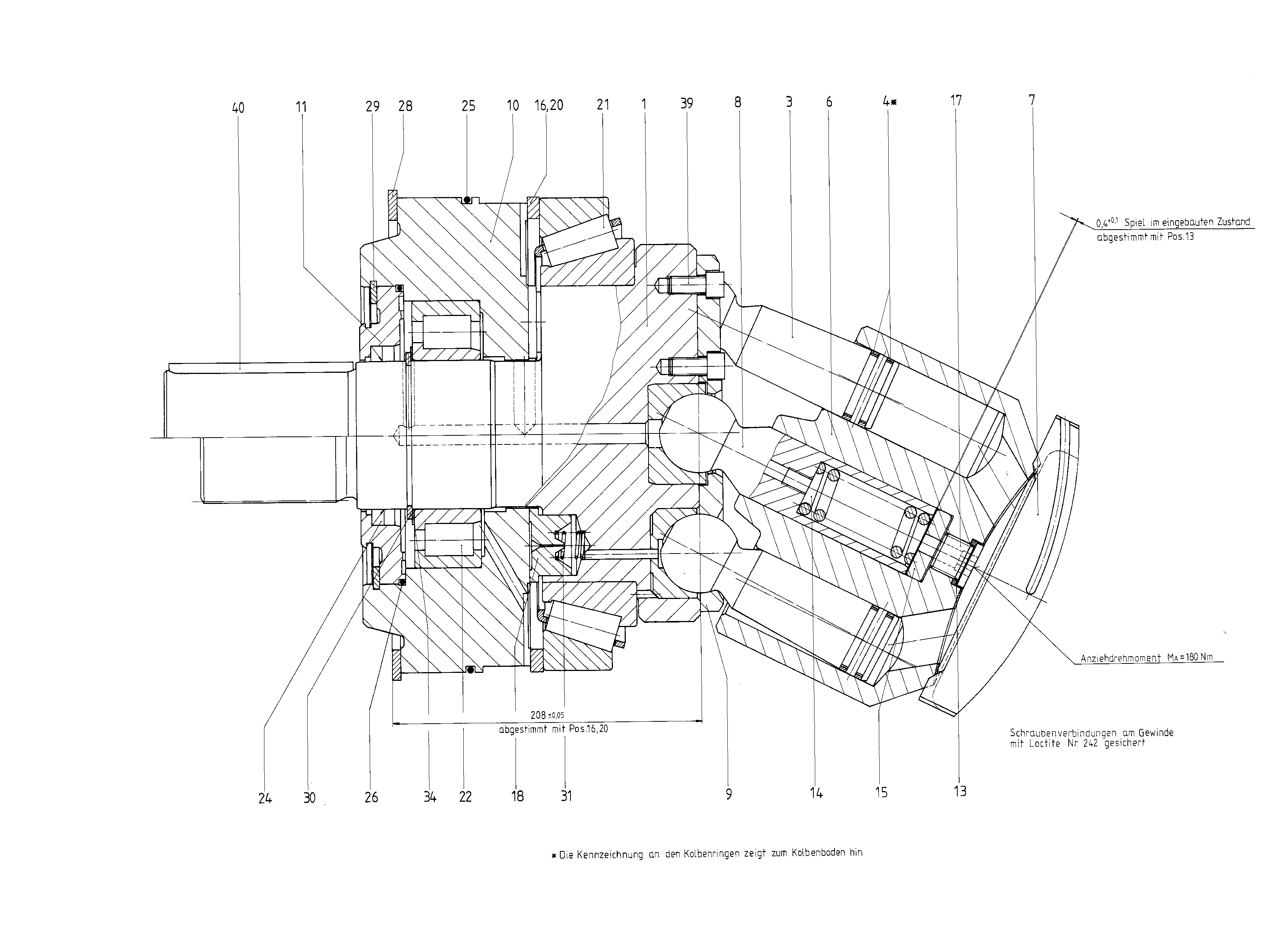 MECHANIZM NAPĘDOWY — Rysunek