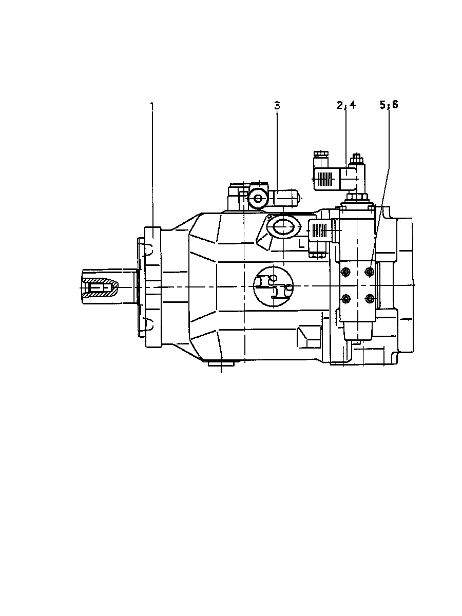 AA10VSO100+DFED/31R-PPA12K25 — Rysunek