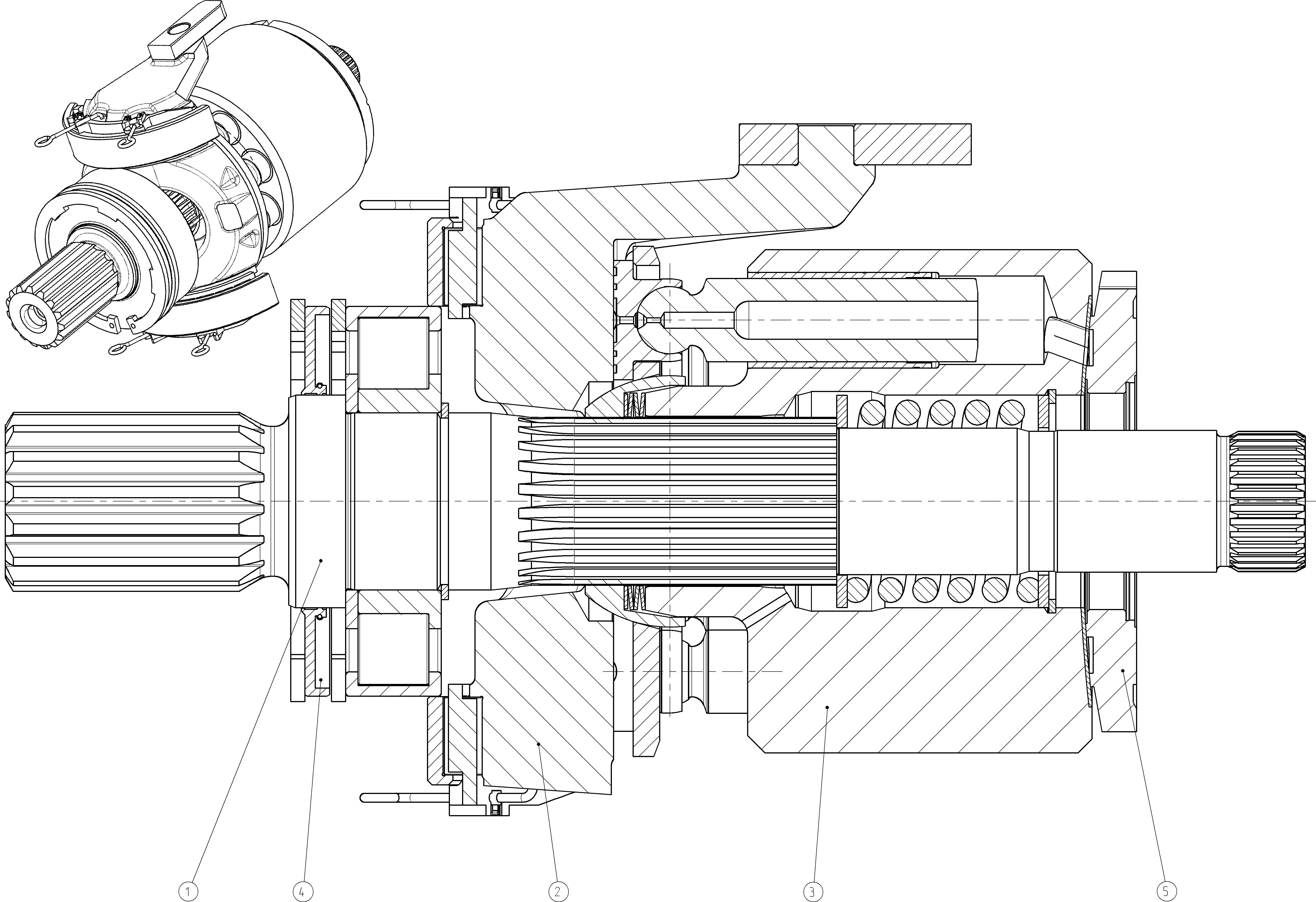 MECHANIZM NAPĘDOWY — Rysunek