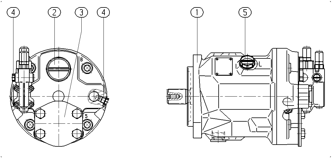 AP A10V O 74 DFR1/31R-VSC59N00 -S1864 — Rysunek
