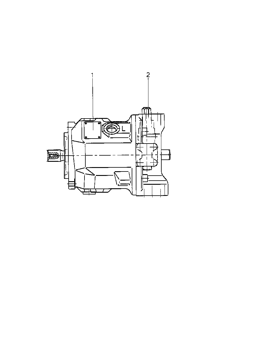 A A10V O 45 DR /31L-PSC62N00 -SO 97 — Rysunek