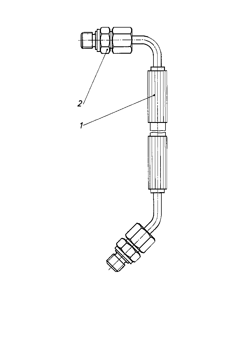 PRZEWÓD HYDRAULICZNY — Rysunek