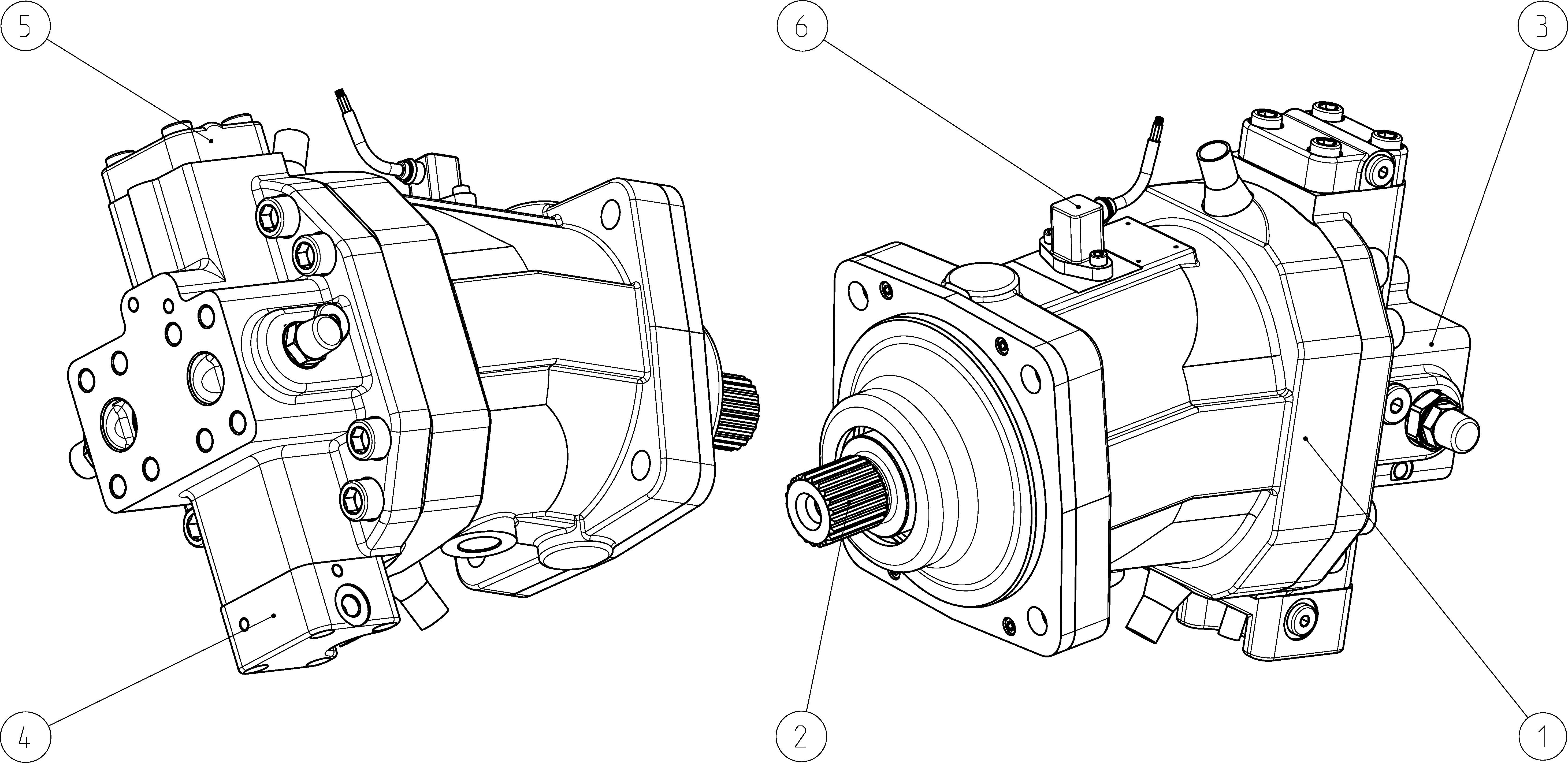 A6VM160HA2T/63W-XZBX10H0A-S — Rysunek
