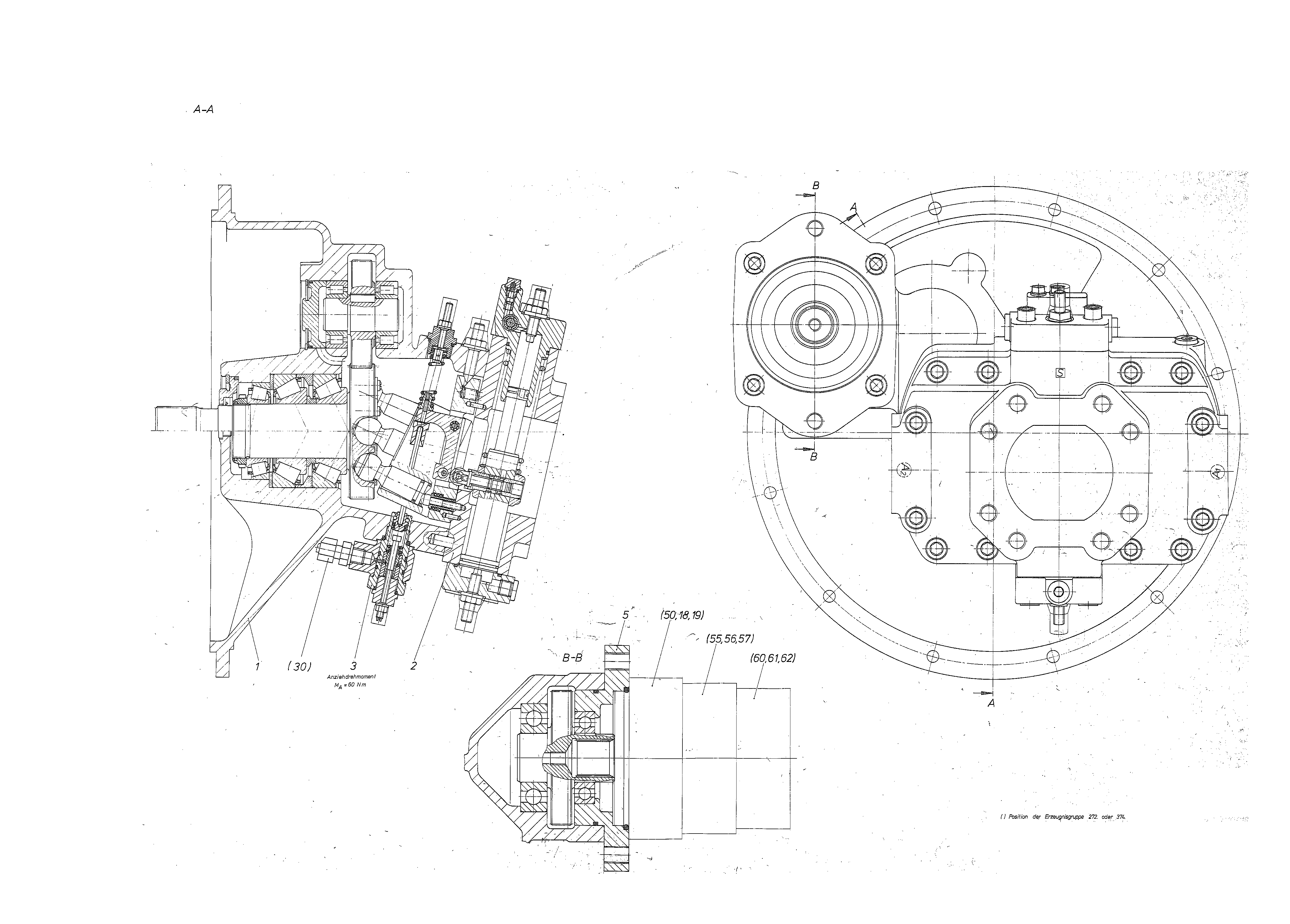 A8VO107SRC/60R1+A7VO80LR/63R — Rysunek