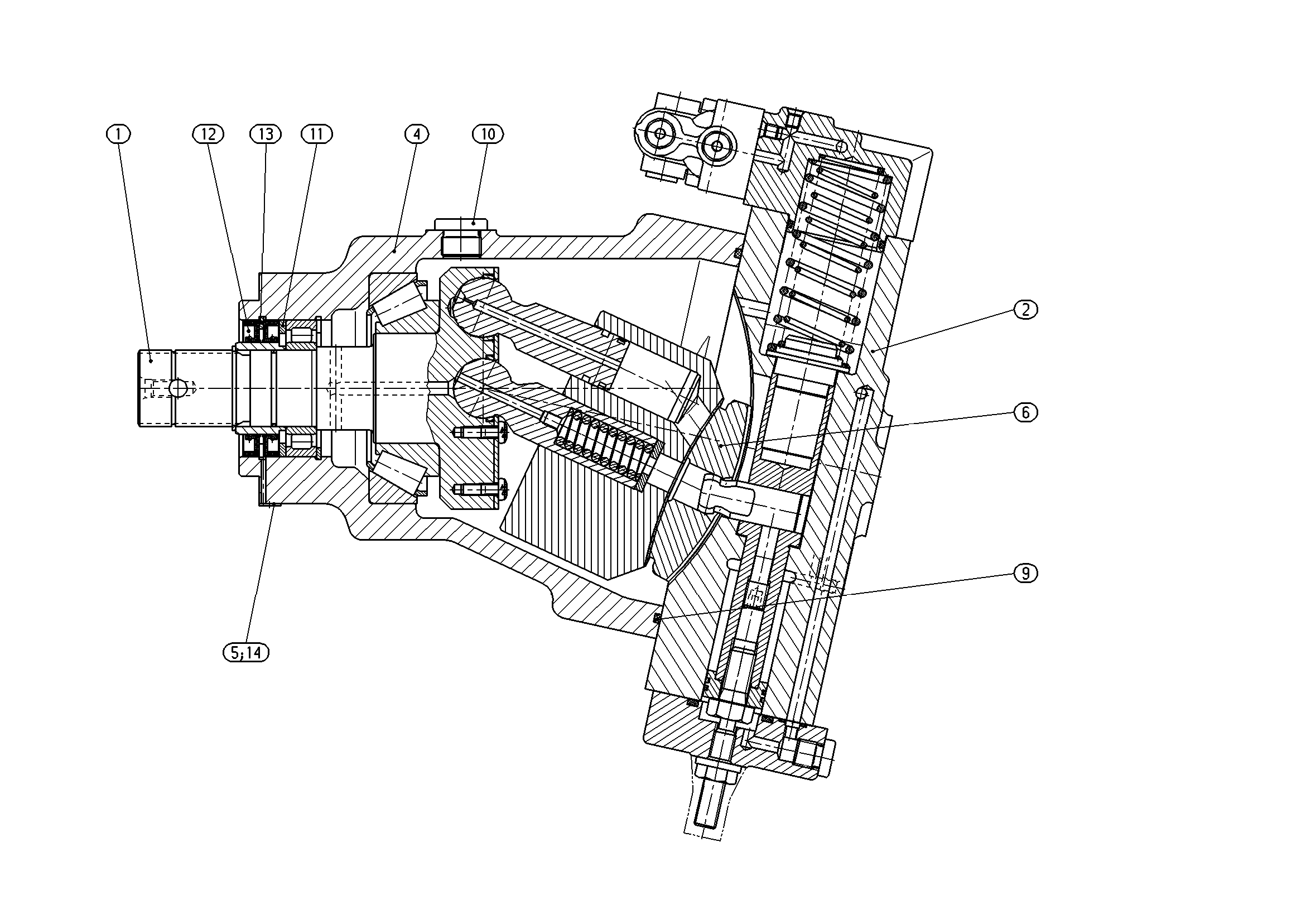 KVA7VO107DRS/63R-MEK64 — Rysunek