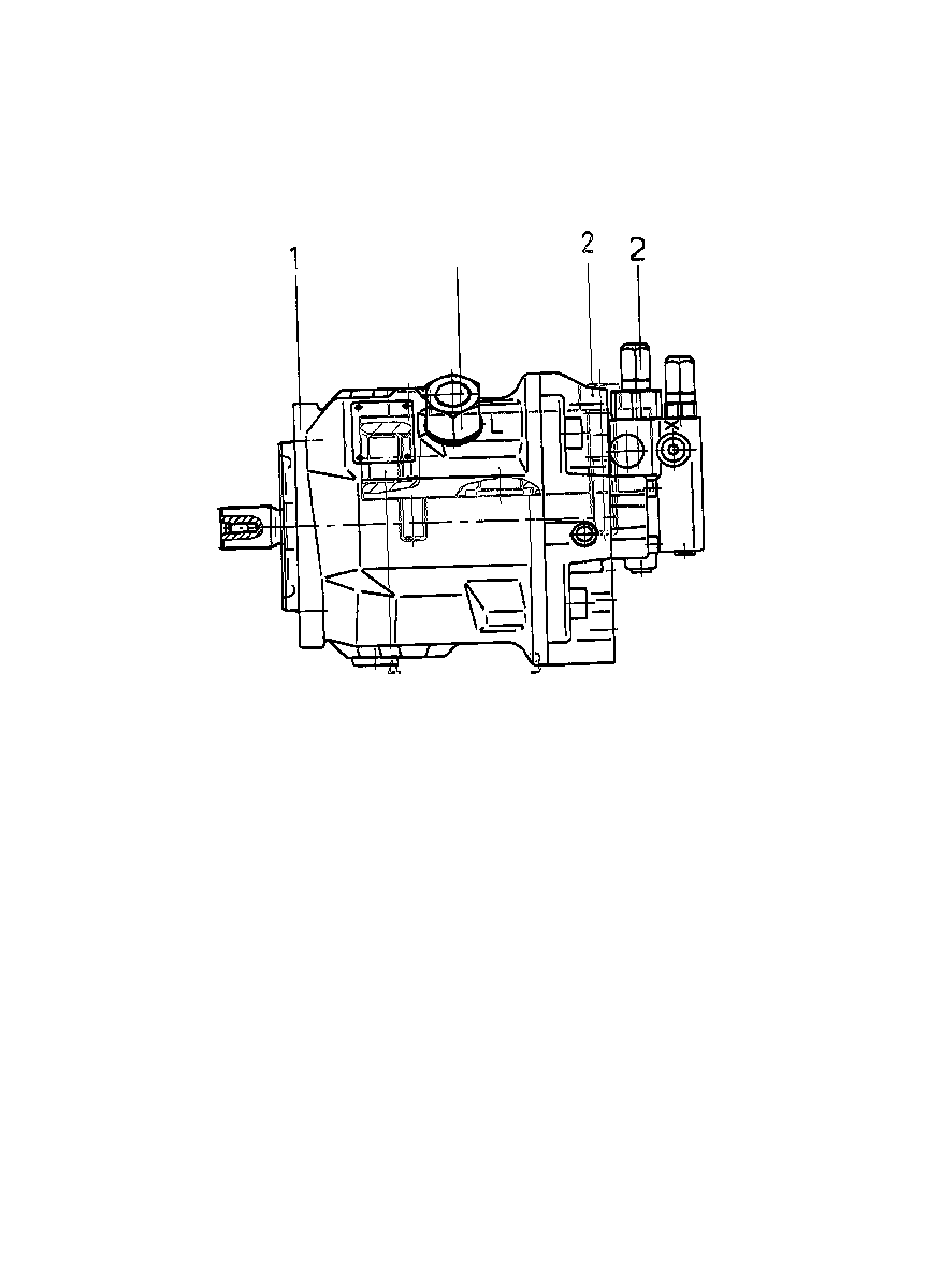 A A10V O 45 DFR1/31L-PSC11N00 -SO190 — Rysunek