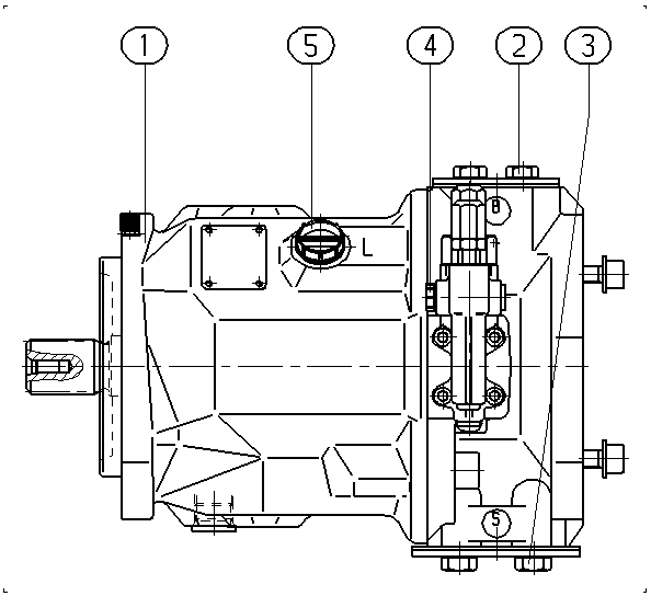 AL A10V O 71 DFR1/31R-VSC62K01 -S1063 — Rysunek
