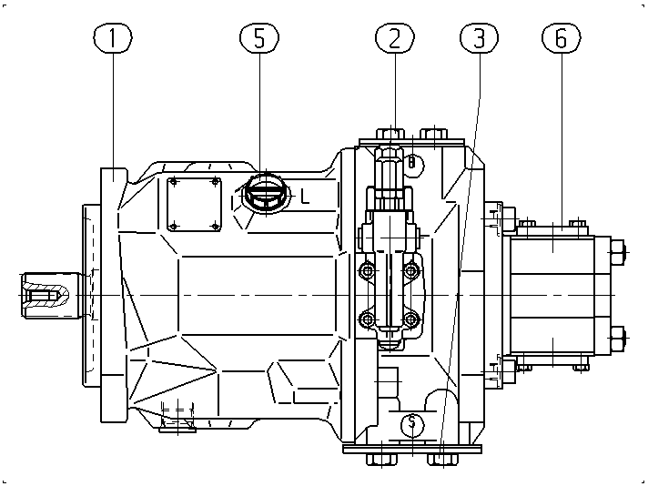 AL A10V O 28 DR /31R-PSC62G50 — Rysunek