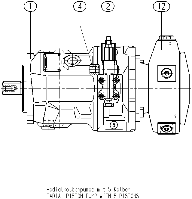 A A10VSO 45 DRG /31R-VPA12C12 — Rysunek