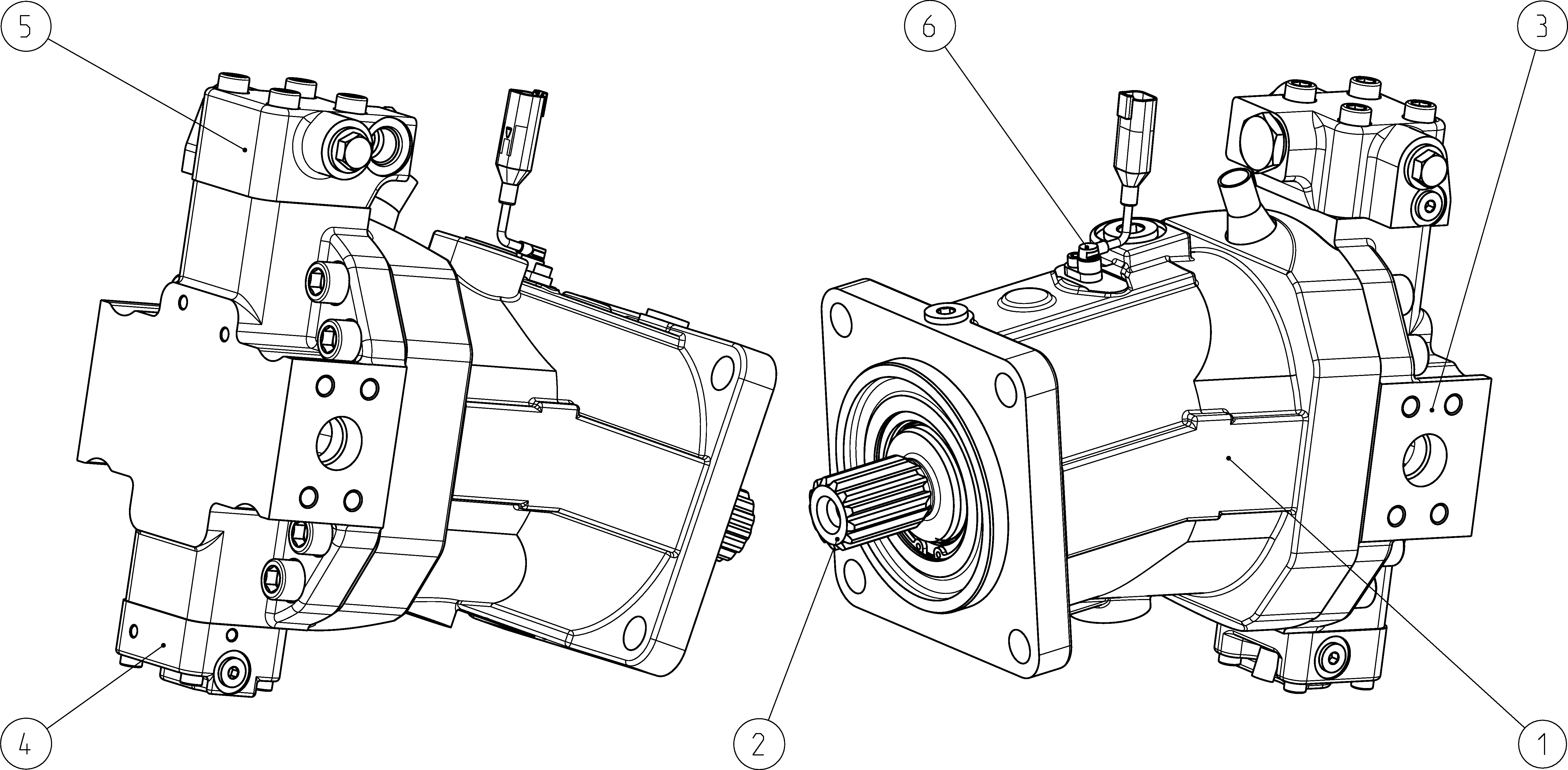 A6VM160HA2000004C/65AWV0D4T12DV-S — Rysunek
