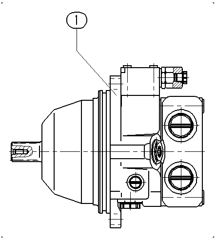 AL A10V E 45 HZ /52W1-VRF66N000 -S1442 — Rysunek