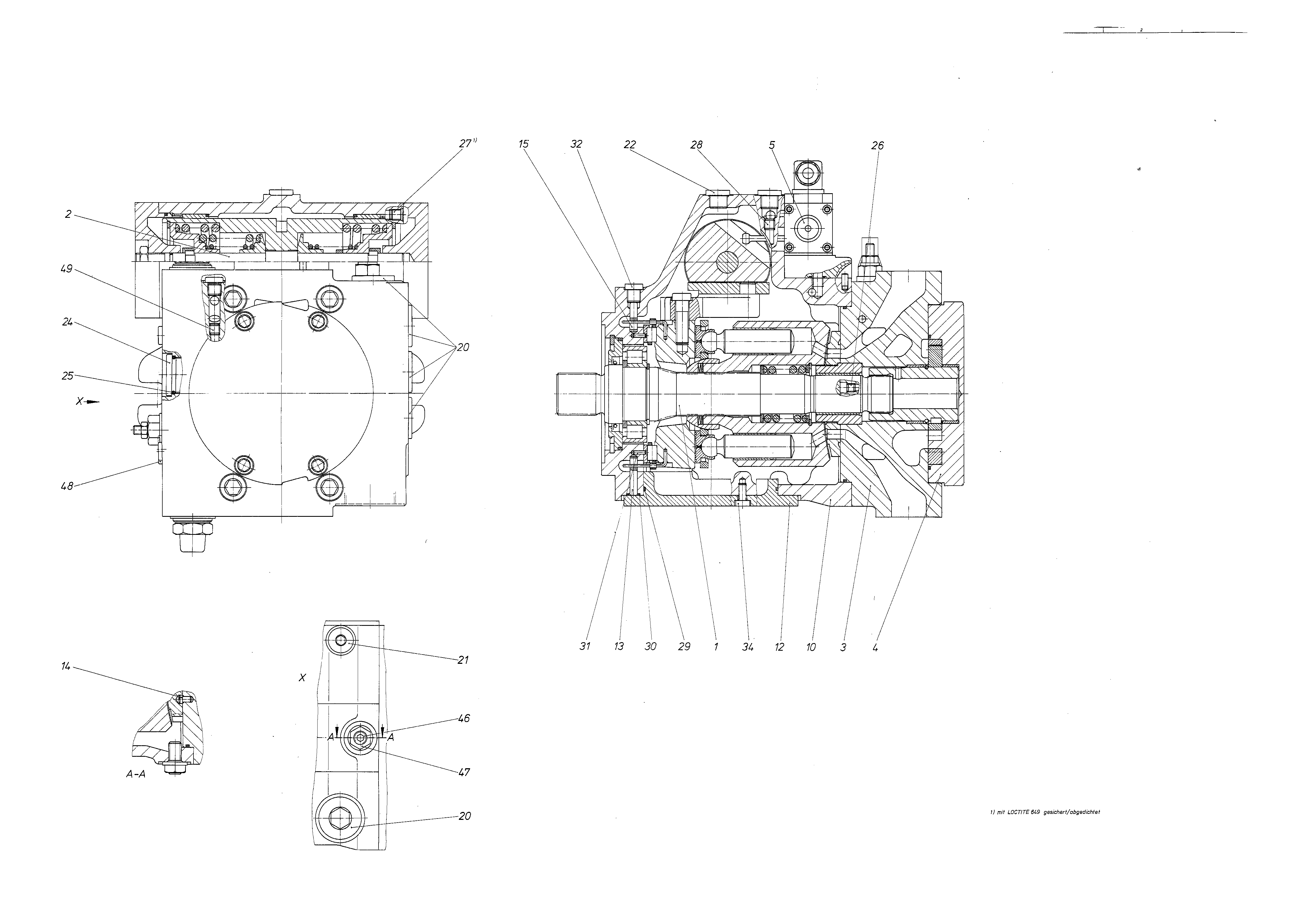 A4VG125EP2D1/31R-NZF02F001S — Rysunek
