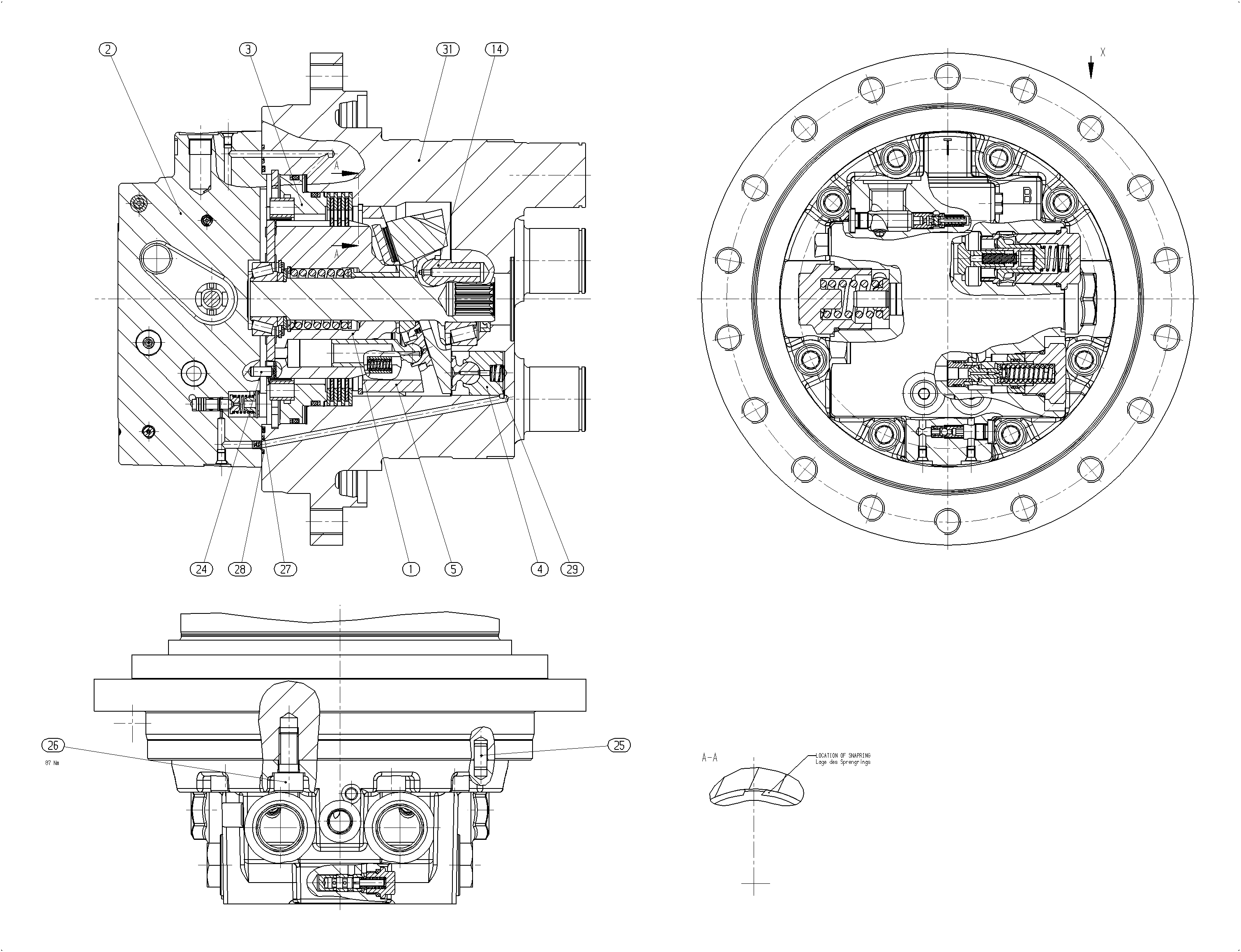 A10VT45HZ/10W300-NN31B010 — Rysunek