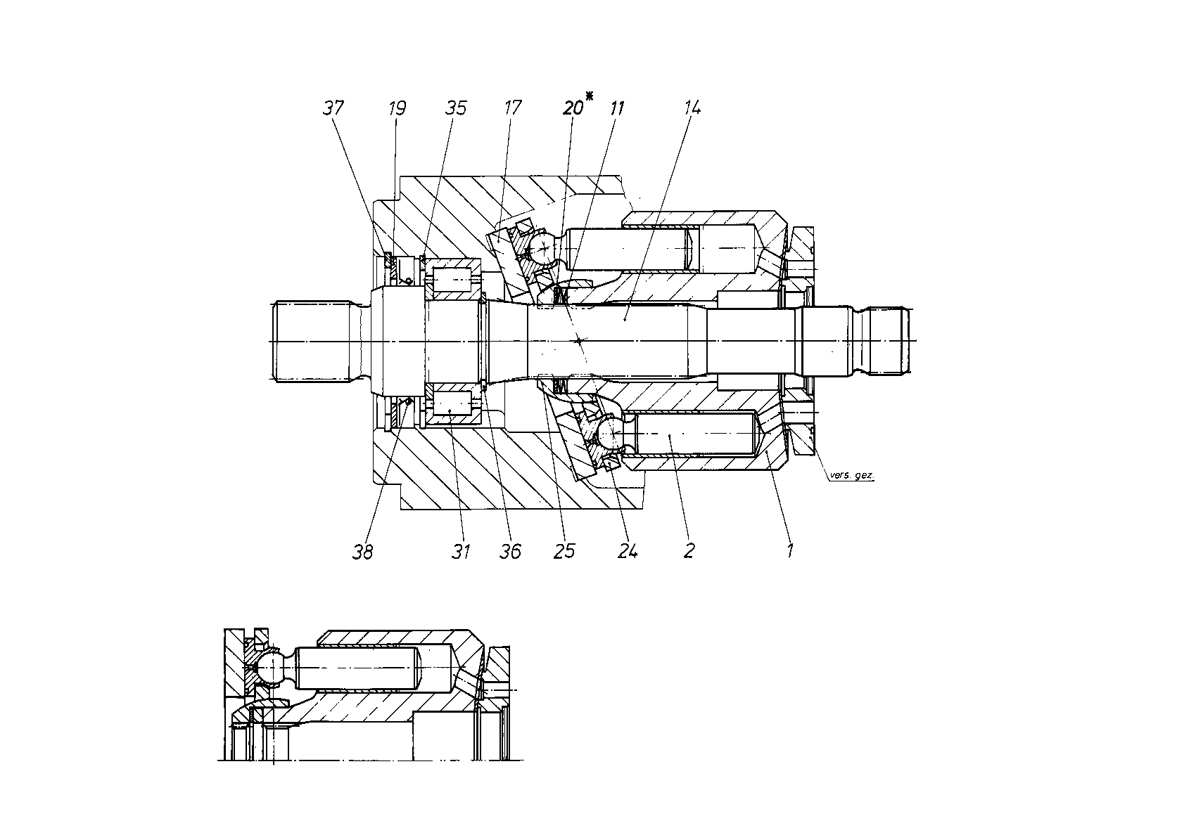MECHANIZM NAPĘDOWY — Rysunek