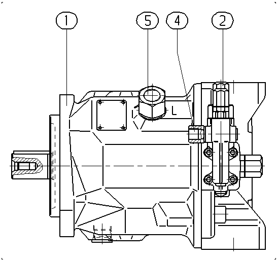 AA10VO71DFR/31R-PPC12N00K — Rysunek