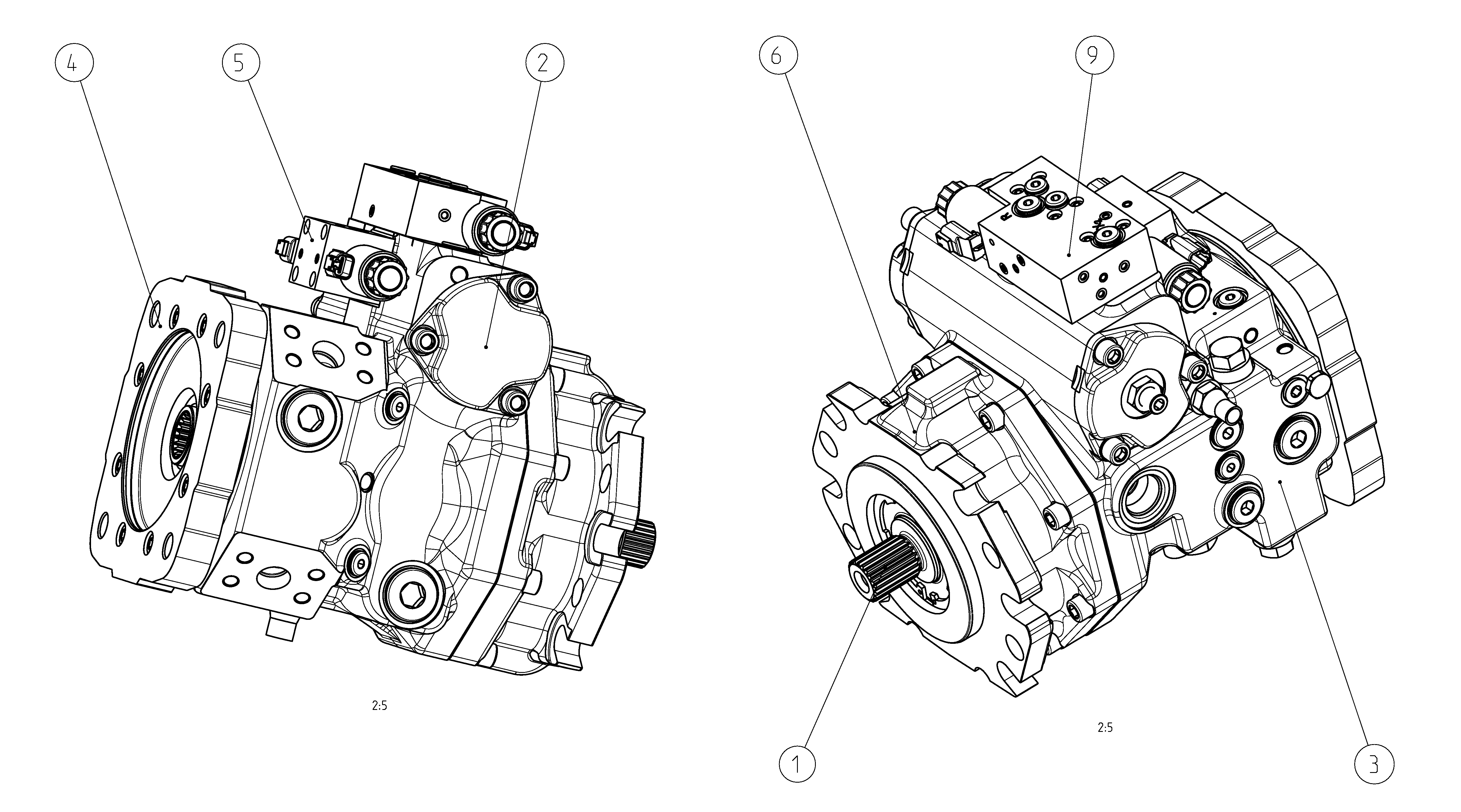 A4VG110EV2DP000/40MRND6V81FD4V8AS00-0 — Rysunek