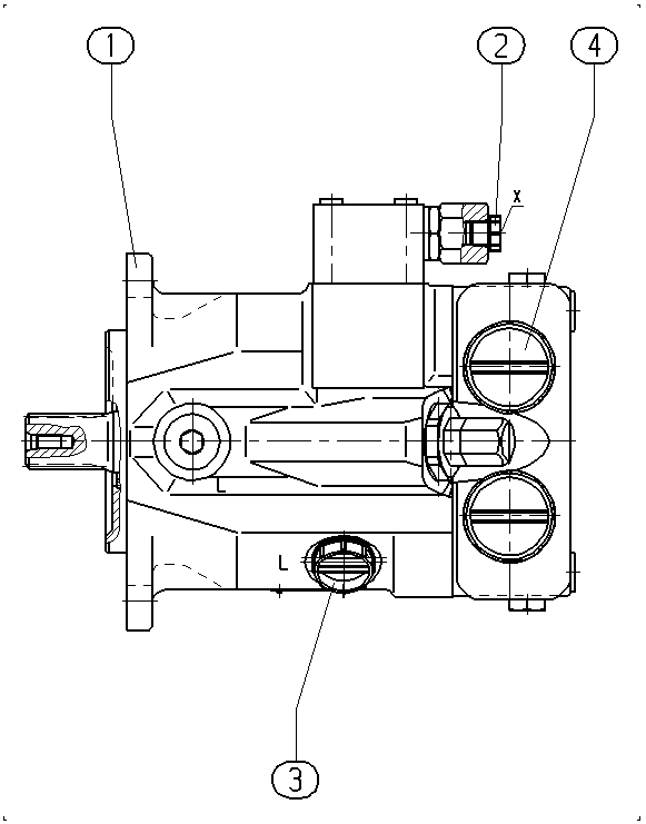 AL A10V M 45 HZ /52W2-VRC66N007 -S1622 — Rysunek