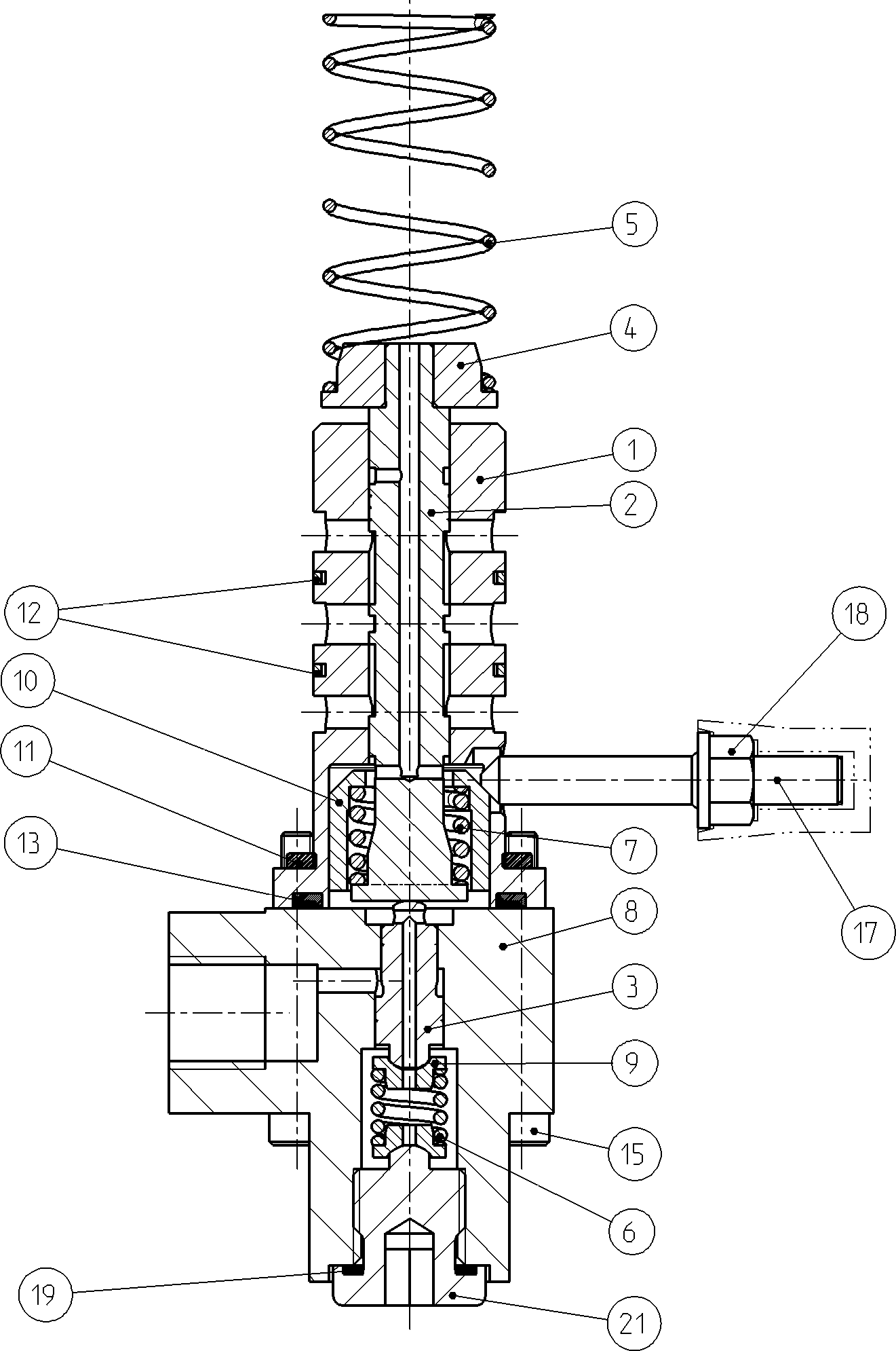 ELEMENT REGULACYJNY — Rysunek