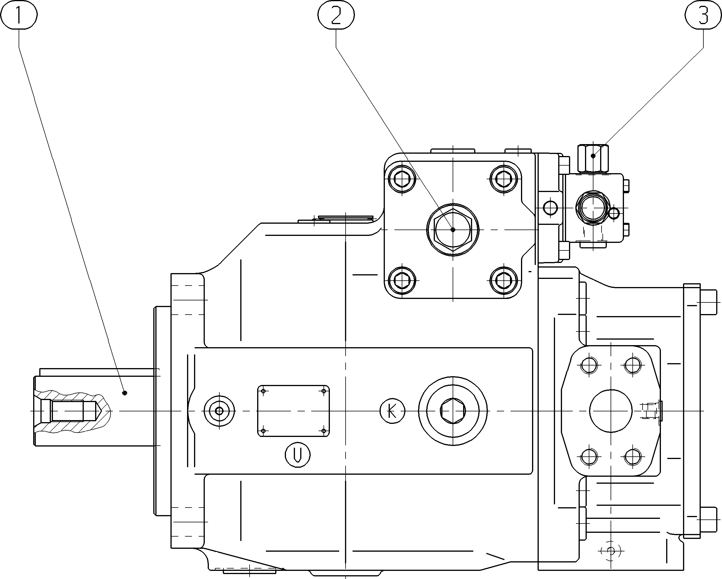 A AA4VSO 180 DRG /30R-PKD75U17 — Rysunek