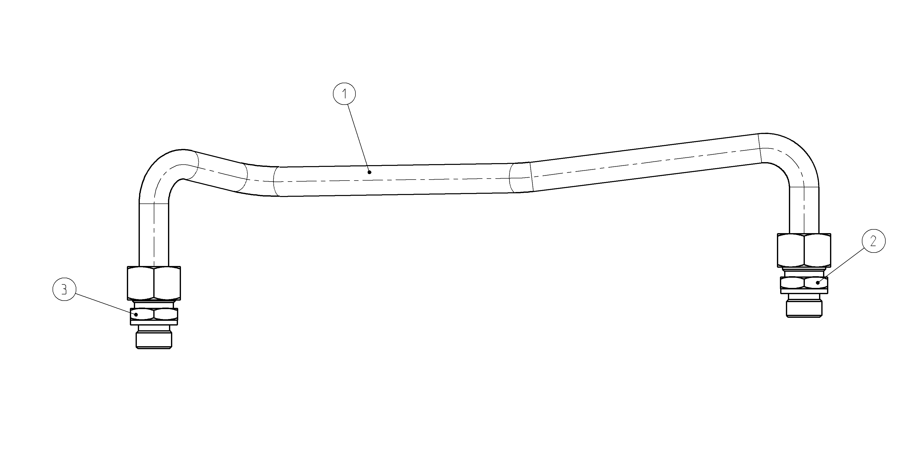 PRZEWÓD HYDRAULICZNY — Rysunek